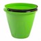 Ведро хозяйственное Лайт, 13л, пищевой пластик, микс 71378