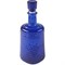 Бутыль для вина Традиция, со стеклянной пробкой, 1.5л, синяя, стеклянная - фото 83467