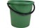 Ведро хозяйственное Зима MPG8430, 10л, полипропиленовое, зеленое 72850