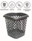 Корзина для мусора Офис, 12л, квадратная, пластиковая, серая 70780