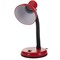 Светильник настольный Uniel TLI-204, 60Вт, цоколь E27, металл, красный 31214