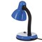 Светильник настольный Uniel TLI-204, 60Вт, цоколь E27, металл, синий 31213