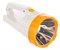 Фонарь-прожектор Космос Accu 9191LED, аккумуляторный, светодиодный 12LED, белый с желтым, пластиковый 77759