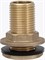 Штуцер (врезка) для резервуара/бочки TIM, 3/4 дюйма, наружная резьба, латунь 36868