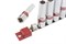 Набор торцевых головок Matrix 13591, 3/8", 8-19мм, удлиненные, CrV, 10шт. 52304